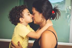 is kissing kids on the lips bad imom