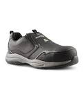 Steel Toe Composite Plate Slip On Safety Shoes - Black Skechers
