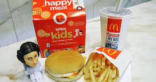 remove cheeseburgers from happy meals