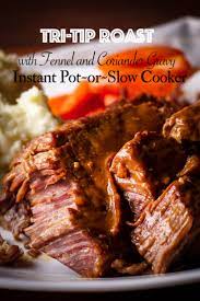 instant pot tri tip with coriander gravy