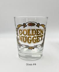 Gold Leaf Whiskey Lowball Glasses
