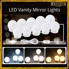 led vanity mirror lights hollywood