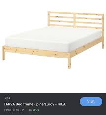 Ikea Tarva Bed Frame Furniture Home