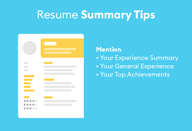 Those seeking to work in the field should be able to make display of an accounting degree in their resumes or qualification in a similar field. 40 Resume Summary Examples How To Guide