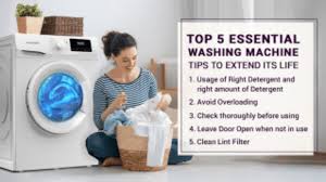top 5 essential washing machine tips to