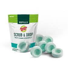 drop toilet cleaning system refill