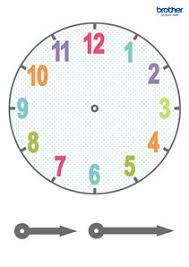 Colorful Blank Clock Clipart Great Free Clipart Silhouette