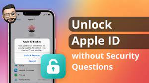 how to unlock apple id without security