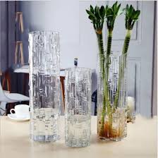 New Design Square Glass Vases Cylinder