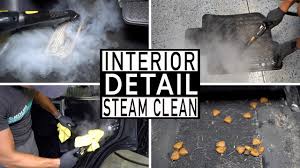 how to steam clean a vehicle the