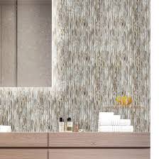 Bathroom Glass Mosaic Tile Backsplash