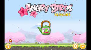 Angry Birds Seasons. Cherry Blossom (level 1-4) 3 stars Прохождение от SAFa  - YouTube