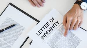 letter of indemnity in msia the 7