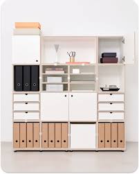 What is the price range for file cabinets? Modulare Aktenregale Von Stocubo