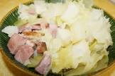 best boiled ham and cabbage