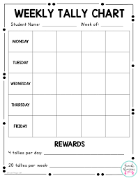Editable Behavior Sticker And Tally Charts For Classroom
