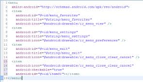 auto formatting android xml files with