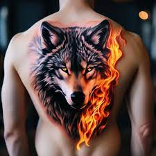 Волк на спине