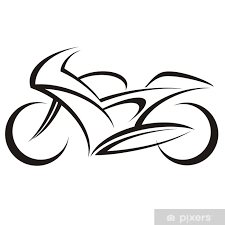motorbike logo sticker pixers we