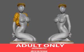 3D file ATOMIC HEART TWINS SEXY NAKED NUDE HENTAI GIRL ANIME 3D PRINT 💜・3D  print object to download・Cults