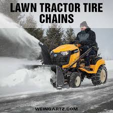lawn tractor tire chains ing and