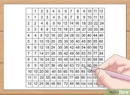 100x100 multiplication table has 100 rows and 100 columns. 3 Ways To Make A Multiplication Chart Wikihow
