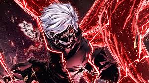 The anime character eyes rutherford is a teen with to shoulders length white hair and blue eyes. 587780 3840x2160 Tie Boy Tokyo Ghoul Re Ken Kaneki Two Toned Hair Grey Hair Mask Anime White Hair Heterochromia Haise Sasaki Wallpaper Jpg Mocah Hd Wallpapers