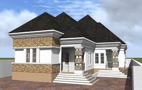House Plan 5 Bedroom Bungalow With Pent