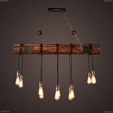 Read customer reviews and common questions and answers for brightech part #: Bjvb Drei Vintage Industrie Holz Anhanger Lampe Schlafzimmer Wohnzimmer Kronleuchter Amazon De Kuche Haushalt