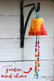 kid s craft ideas garden wind chimes