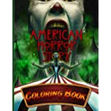 Freak show, stickers, fan art. American Horror Story Coloring Book High Quality Hand Drawn Coloring Books For Adults Fan Paulson Evan Amazon De Bucher