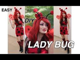 lady bug costume diy how to halloween