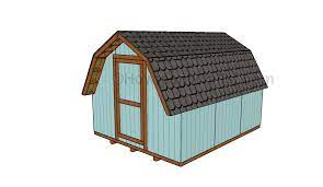 10x12 Barn Shed Plans Howtospecialist