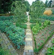 Vegetable Garden Designed As A Formal