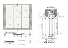 Slim Frame Glass Door Balcony Aluminium