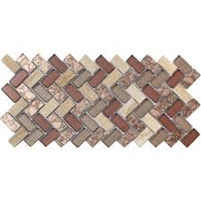 Stone Mosaic Wall Tiles 290x270mm