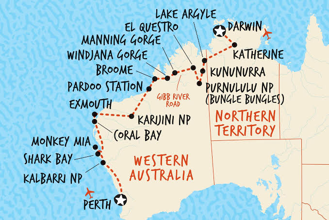 Costa Oeste de Australia (West Australia): rutas - Forum Oceania