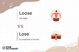 loose vs lose basic grammar