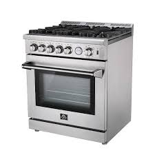 Gas Range With Fan Convection Oven