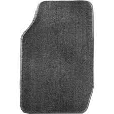 kraco 4pc carpet floor mat set black
