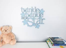 Twinkle Twinkle Little Star Wood Sign