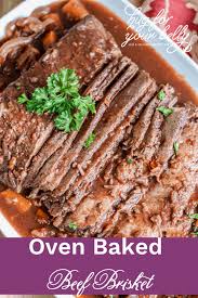 To learn more about cooking each type of brisket in the oven, keep reading. Oven Baked Beef Brisket Hug For Your Belly