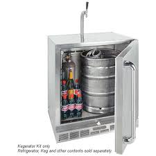 alfresco beer dispensing kegerator kit