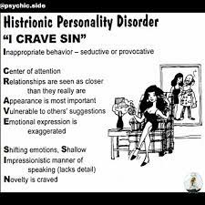 Histrionic Personality Disorder Here is ...