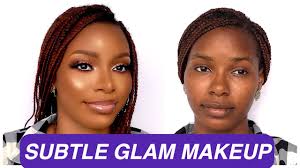 subtle glam makeup tutorial