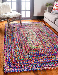 rag floor mats woven rug runner rug ebay