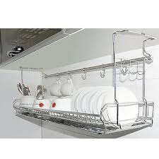 Stainless Space Under Shelf Dish Drying
