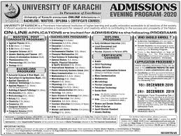 university of karachi bs ba bsc bed msc