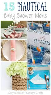 diy nautical baby shower cutesy crafts