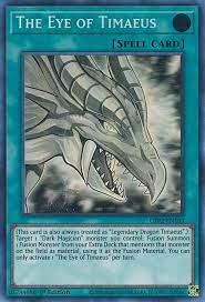 The Eye of Timaeus (Ghost Rare) - Ghosts From the Past: The 2nd Haunting -  YuGiOh